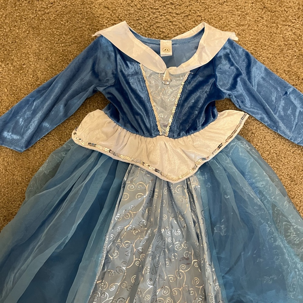 Little Adventures Blue Sleeping Beauty dress